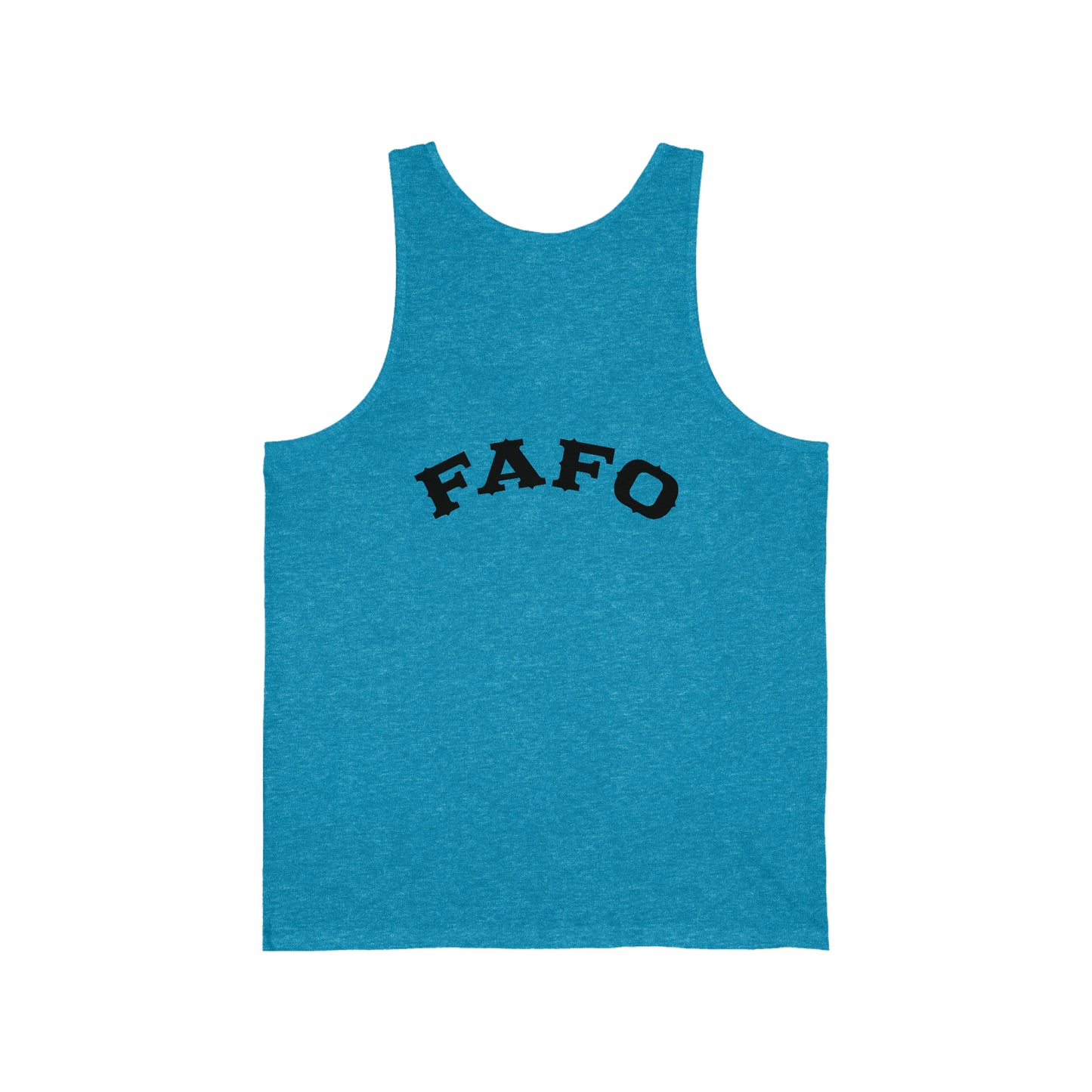 Wrong Bitch Ranch FAFO 2 sided Unisex Jersey Women's Tank