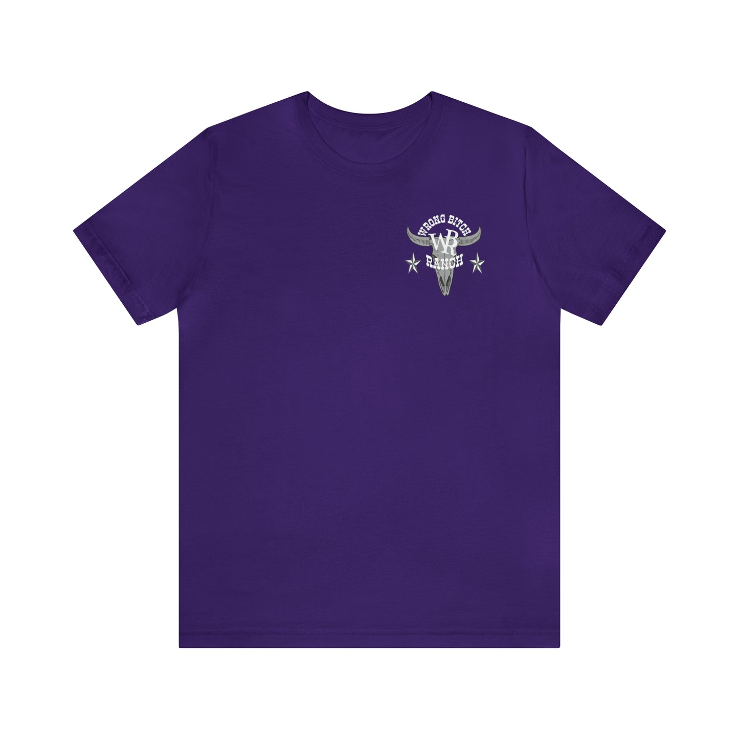 Wrong Bitch Ranch FAFO 2-Sided Unisex Jersey Short Sleeve Tee.