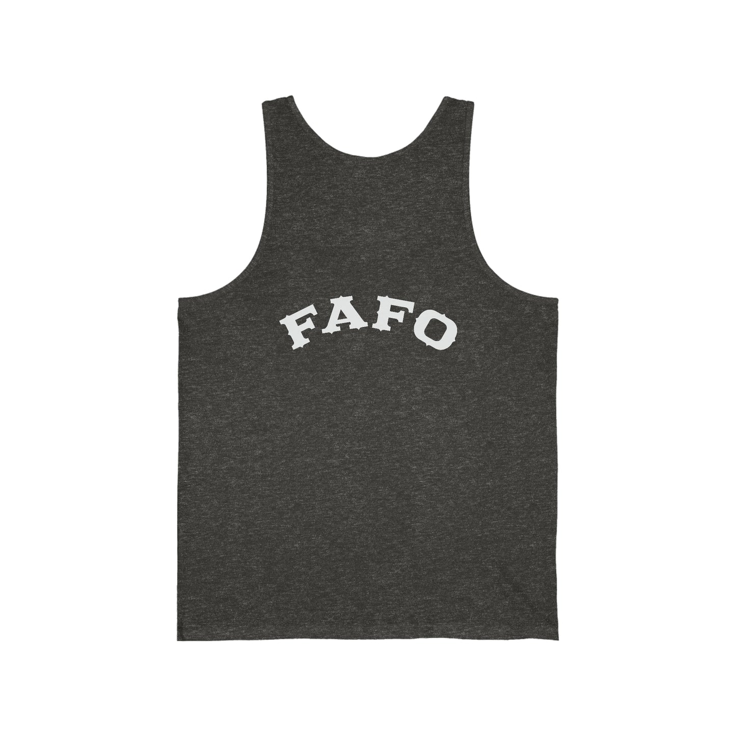 Wrong Bitch Ranch FAFO 2 sided Unisex Jersey Women's Tank