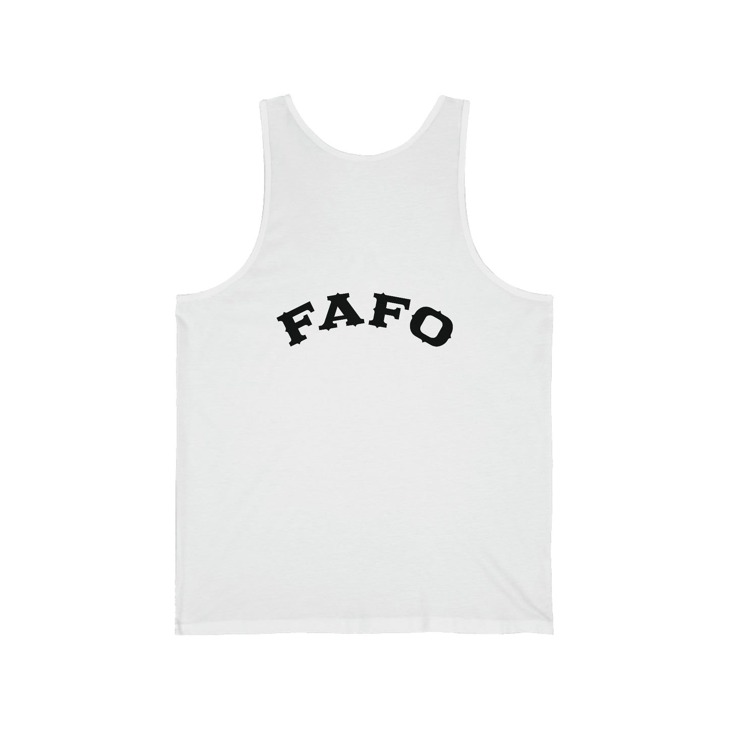 Wrong Bitch Ranch FAFO 2 sided Unisex Jersey Women's Tank