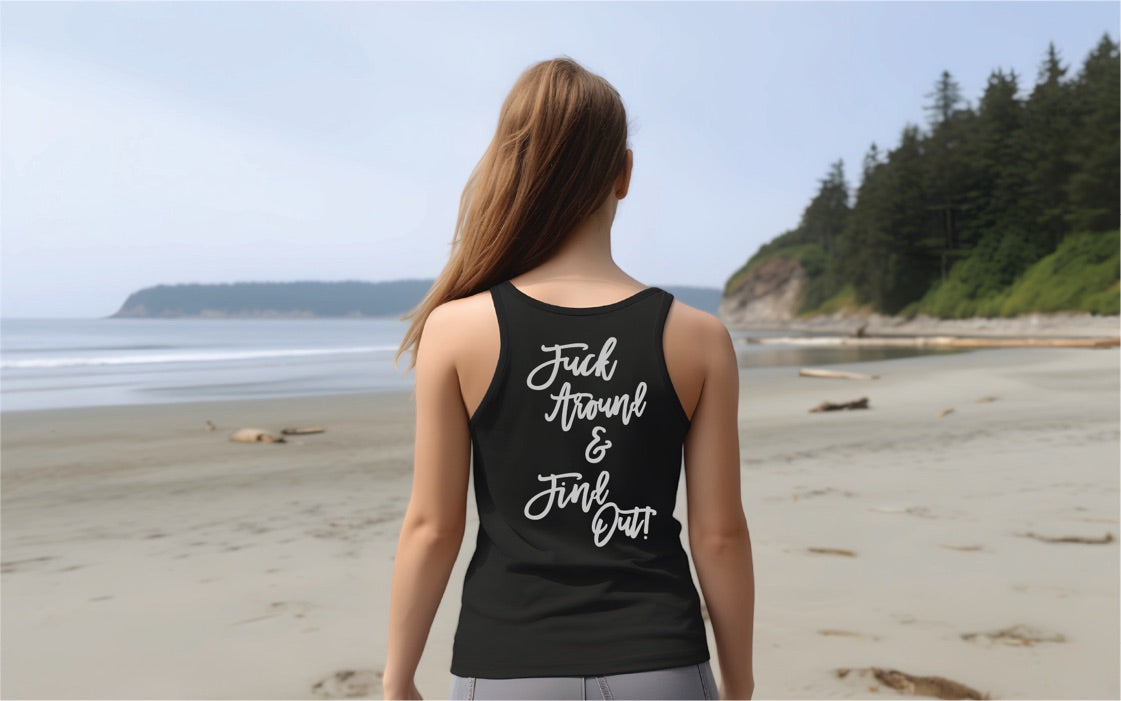 Wrong Bitch Ranch Fuck Around Find Out 2 sided Unisex Jersey Women's Tank Top