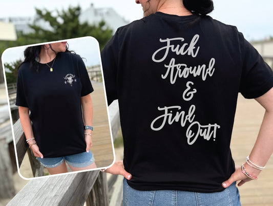 Wrong Bitch Ranch Fuck Around And Find Out, 2-Sided, Unisex Jersey Short Sleeve Women's T-Shirt