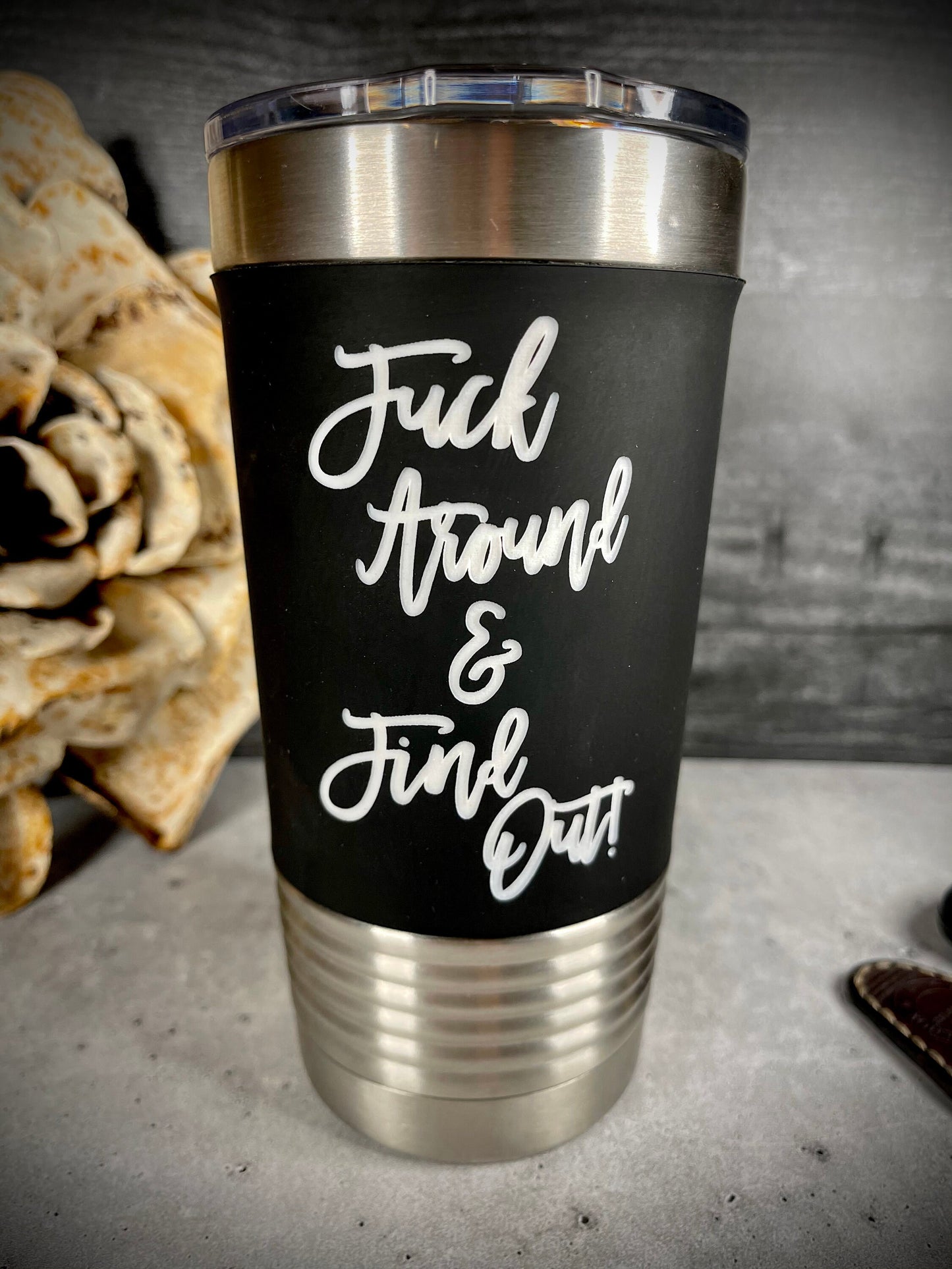 Wrong Bitch Ranch 20oz Insulated Stainless Steel Travel Tumbler